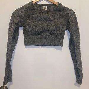 Gymshark Gray Long Sleeve Top